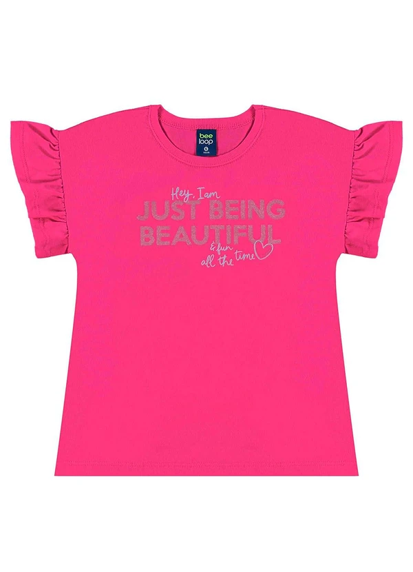 Bee Loop - Conjunto Blusa e Legging Estampada Rosa 3