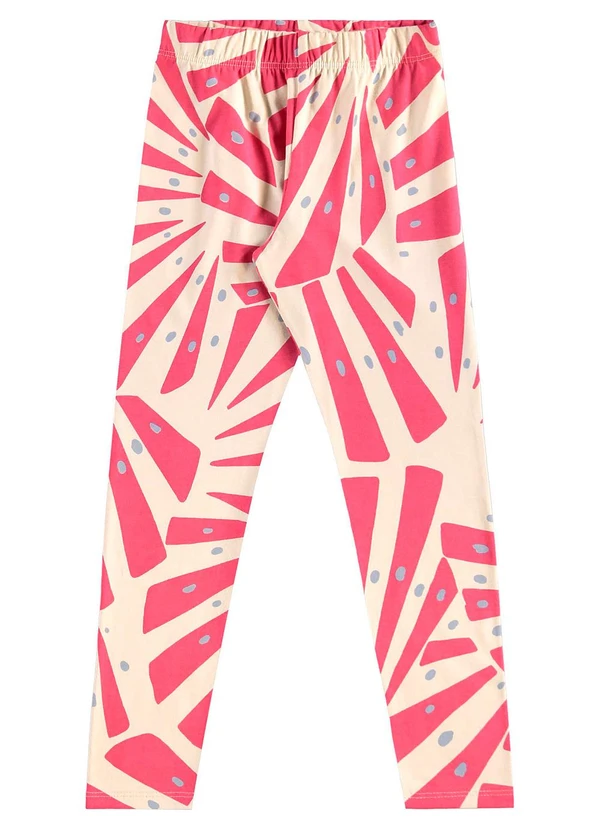Bee Loop - Conjunto Blusa e Legging Estampada Rosa 4