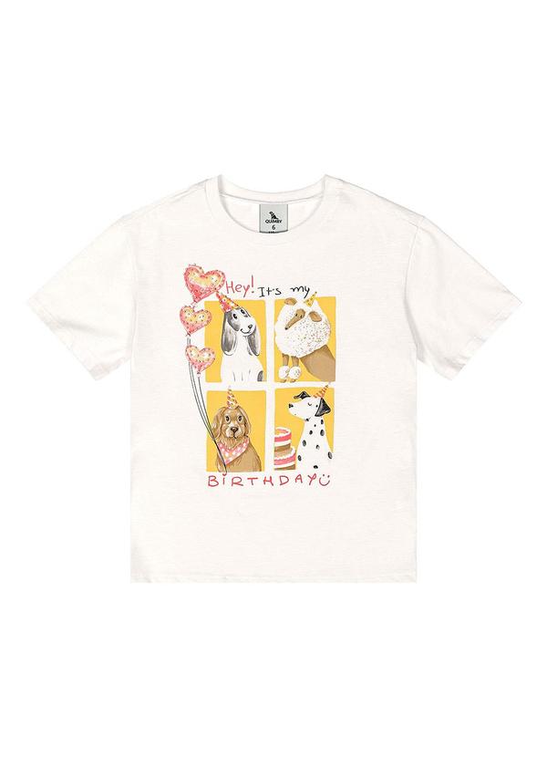 Quimby - Conjunto Blusa e Legging Menina Bege 3