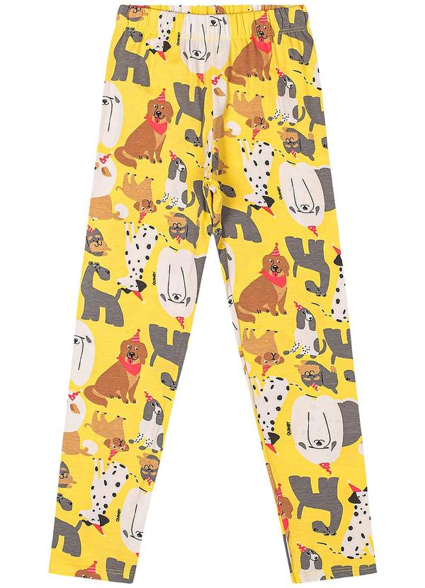 Quimby - Conjunto Blusa e Legging Menina Bege 4