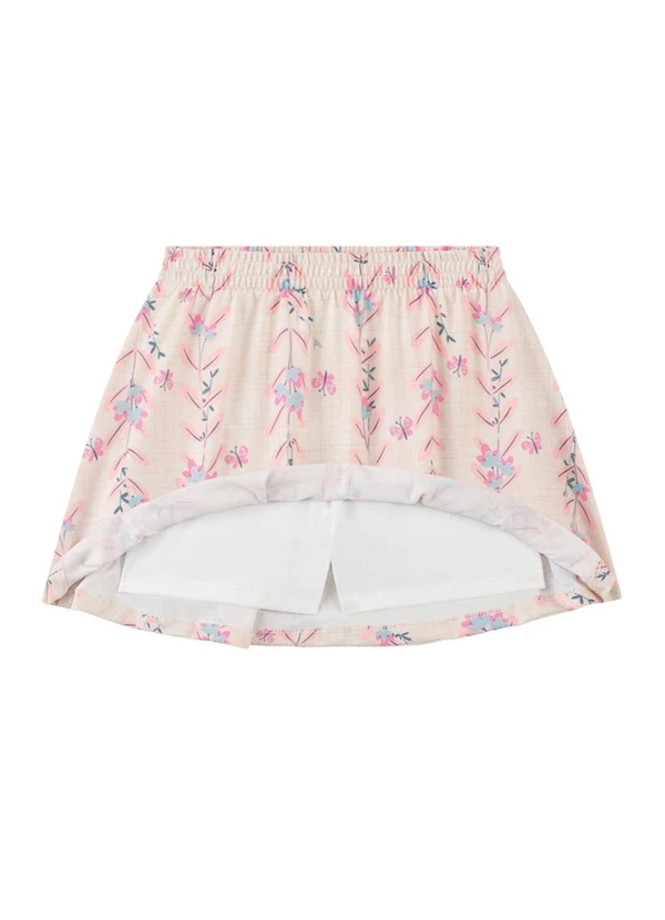 Marlan - Conjunto Blusa e Saia em Cotton Romance Rosa 3