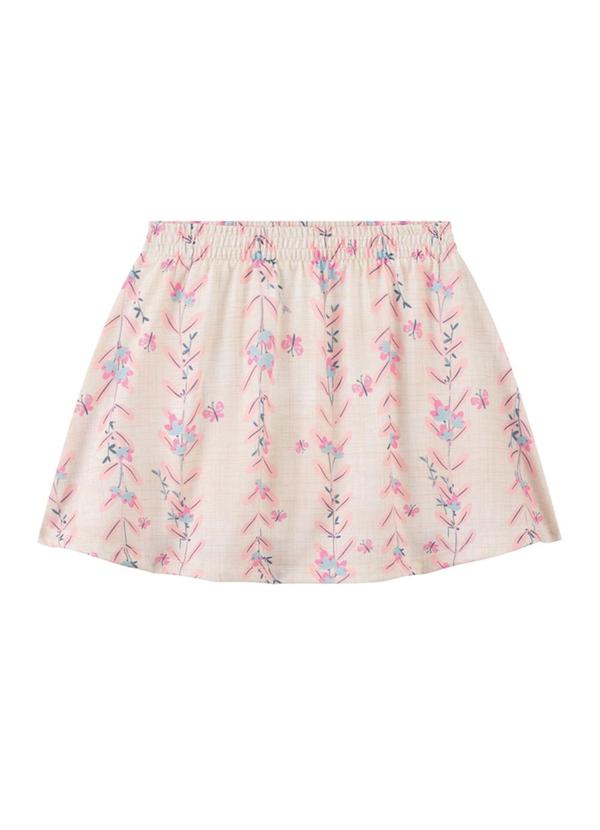 Marlan - Conjunto Blusa e Saia em Cotton Romance Rosa 5