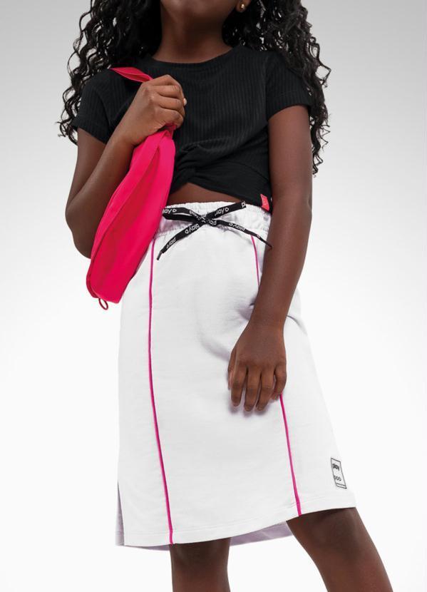 Playground - Conjunto Blusa e Saia Menina Preto