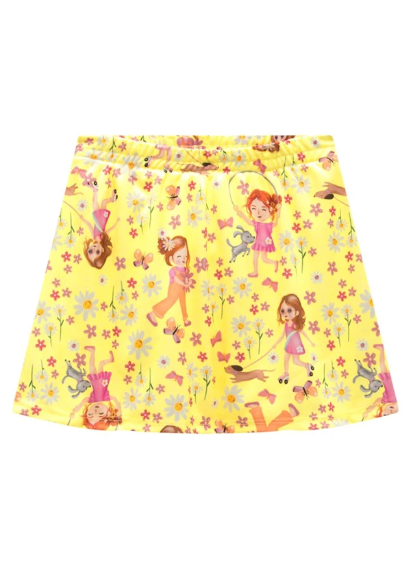 Marlan - Conjunto Blusa e Saia Newtech Meu Jardim Rosa 3