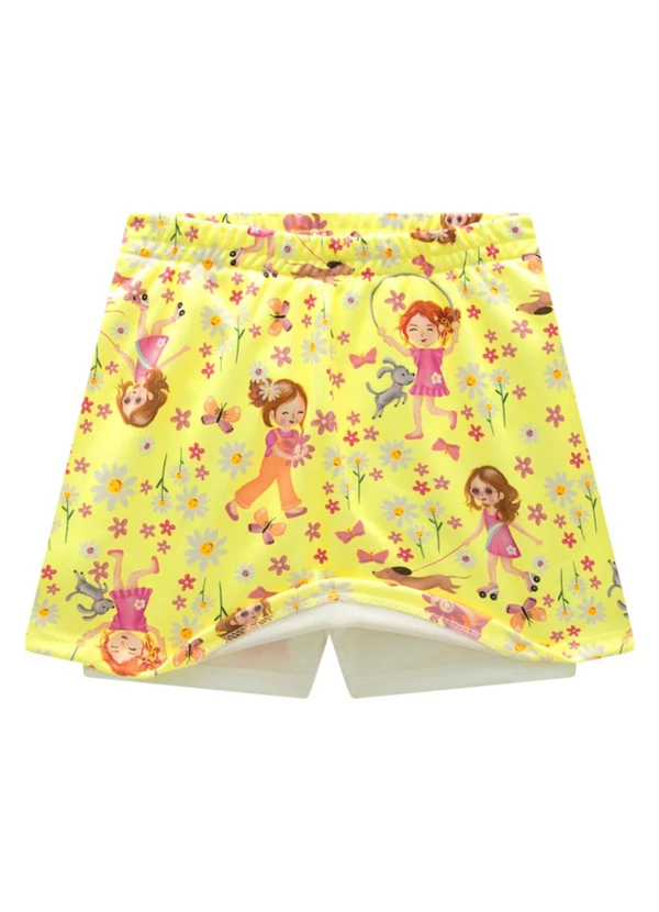 Marlan - Conjunto Blusa e Saia Newtech Meu Jardim Rosa 4