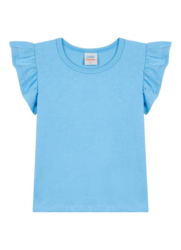 Marlan - Conjunto Blusa e Salopete Azul 4