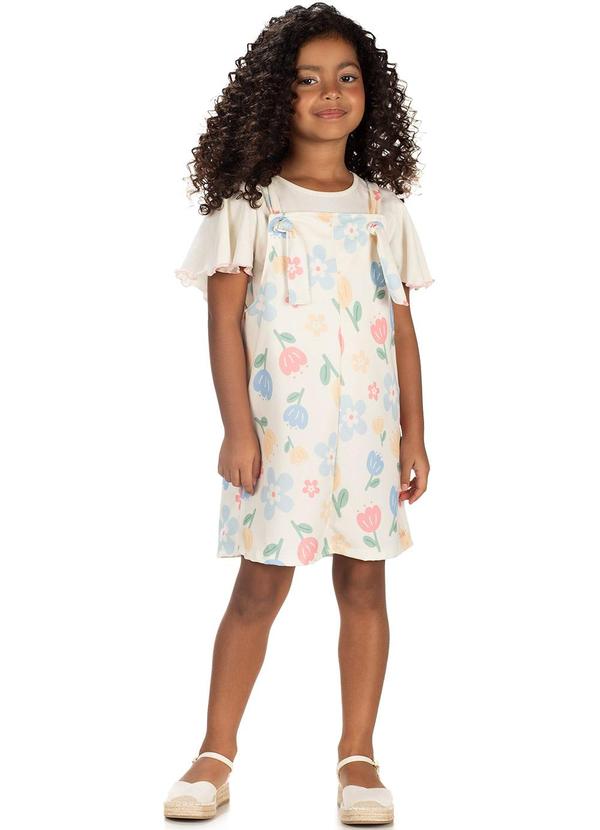 Amada - Conjunto Blusa e Salopete em Malha Allure Bege