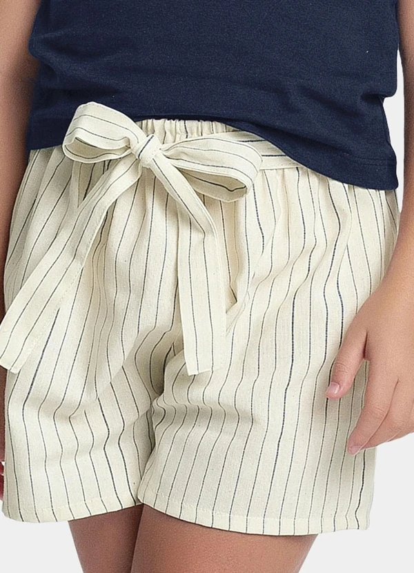 Fakini Kids - Conjunto Blusa e Short Azul 4