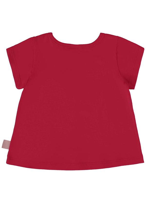 Bee Loop - Conjunto Blusa e Short Bebê Vermelho 5