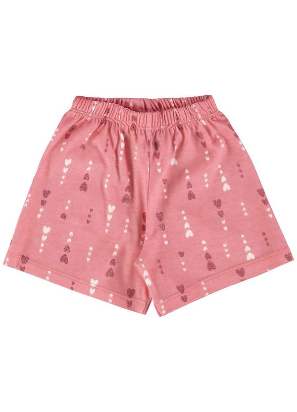 Bee Loop - Conjunto Blusa e Short Bebê Vermelho 6