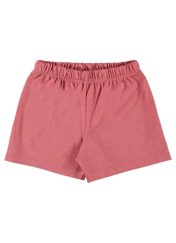 Guloseima - Conjunto Blusa e Short Bebê Vermelho 5