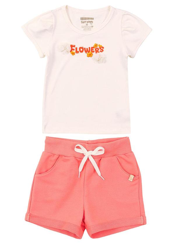 Soft Bonni - Conjunto Blusa e Short Branco 1