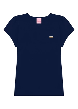 Duduka - Conjunto   Blusa e Short Estampa Libélula Azul  - DUDUKA