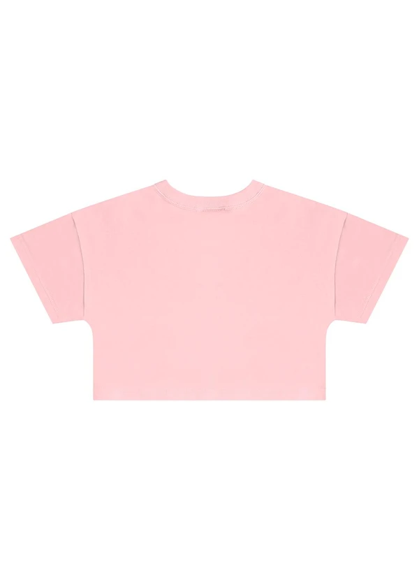 Guloseima - Conjunto Blusa e Short Infantil Rosa 3