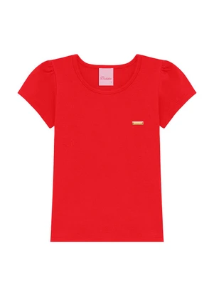 Duduka - Conjunto Blusa e Short Libélula Vermelho - DUDUKA