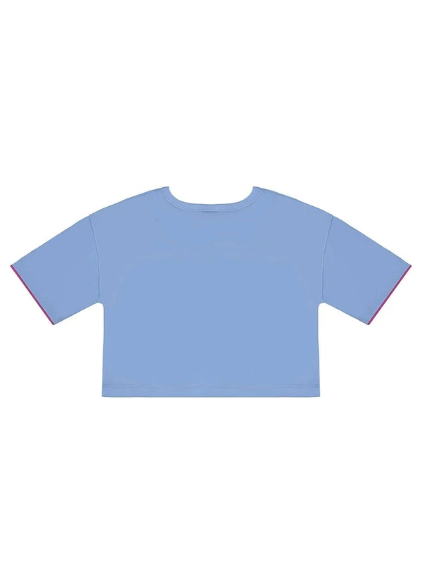 Bee Loop - Conjunto Blusa e Short Menina Azul 5