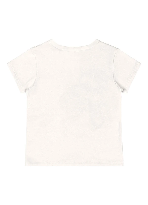 Quimby - Conjunto Blusa e Short Menina Bege 5