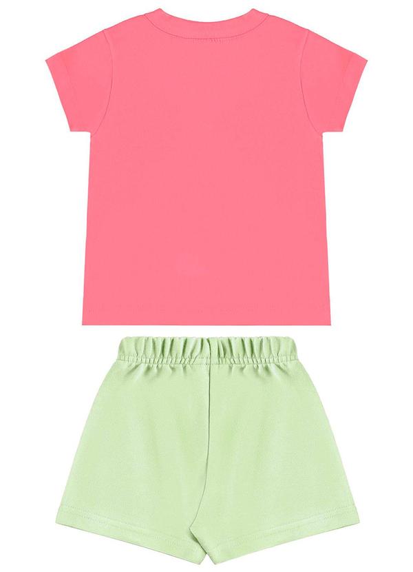 Bee Loop - Conjunto Blusa e Short Menina Rosa 3