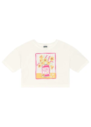 Conjunto Blusa e Short para Menina Bee Loop Rosa - BEE LOOP