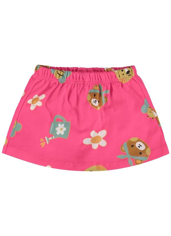 Bee Loop - Conjunto Blusa e Short-Saia Bebê Azul 5
