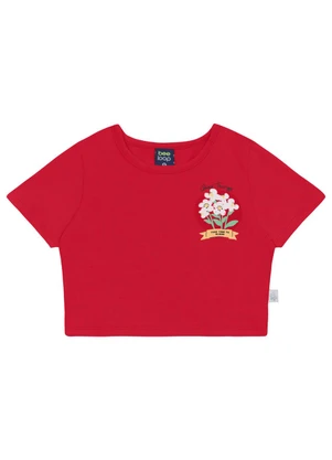 Conjunto Blusa e Short-Saia Bee Loop Vermelho - BEE LOOP