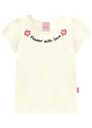 Duduka - Conjunto Blusa e Short Saia Bege - DUDUKA