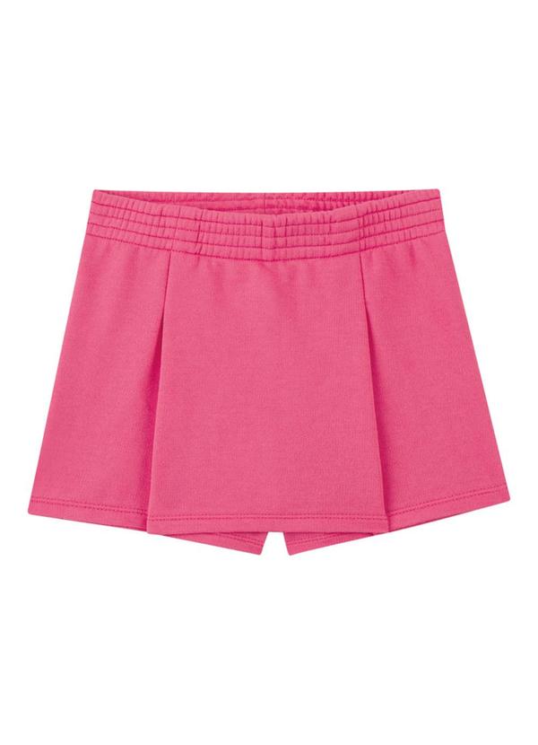 Marlan - Conjunto Blusa e Short Saia em Moletinho Bege 4