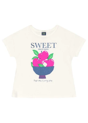 Conjunto Blusa e Short-Saia Infantil Bee Loop Rosa - BEE LOOP