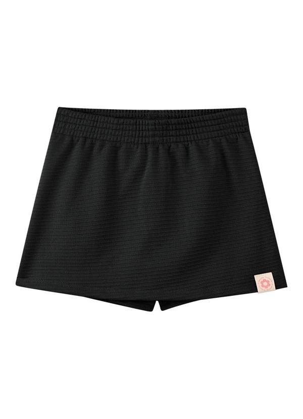 Marlan - Conjunto Blusa e Short Saia Moletinho Bege 3