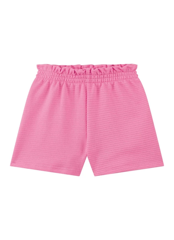 Marlan - Conjunto Blusa e Short Saia Moletinho Rosa 3