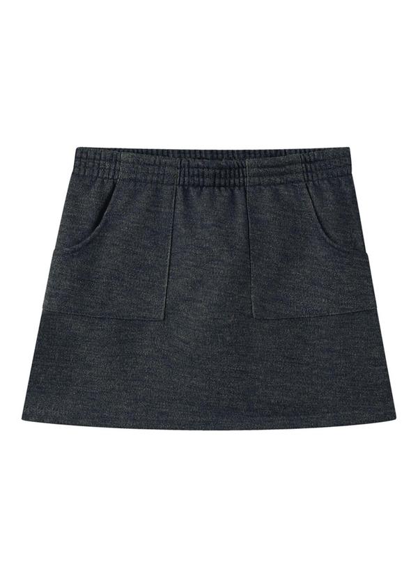 Marlan - Conjunto Blusa e Short Saia Preto 4