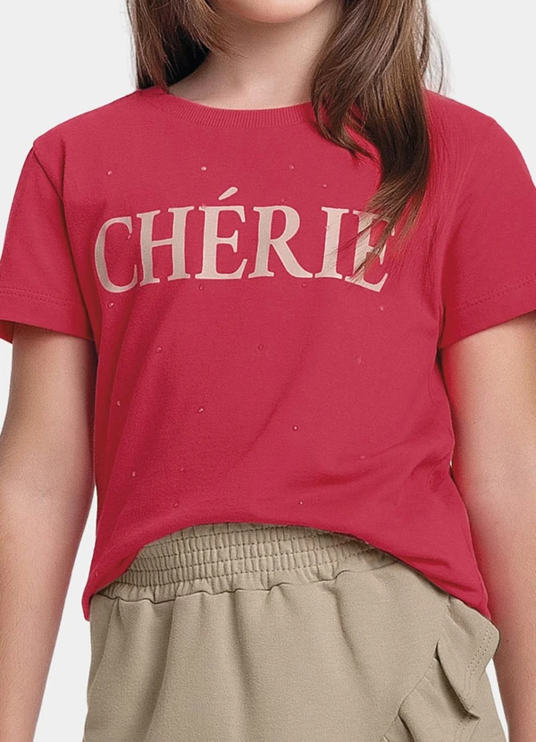 Fakini Kids - Conjunto Blusa e Short Saia Rosa 3