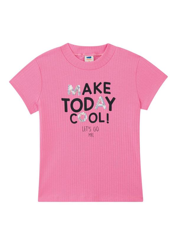 Marlan - Conjunto Blusa e Short Saia Rosa 2