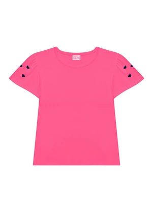 Duduka - Conjunto  Blusa e Short Saia Rosa - DUDUKA