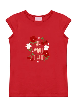 Duduka - Conjunto Blusa e Short Saia Vermelho - DUDUKA