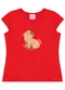 Duduka - Conjunto Blusa e Short Saia Vermelho - variação: Vermelho