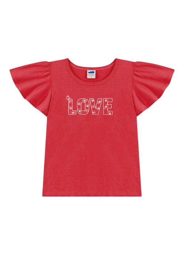 Marlan - Conjunto Blusa e Shorts Bee Honey Vermelho 3