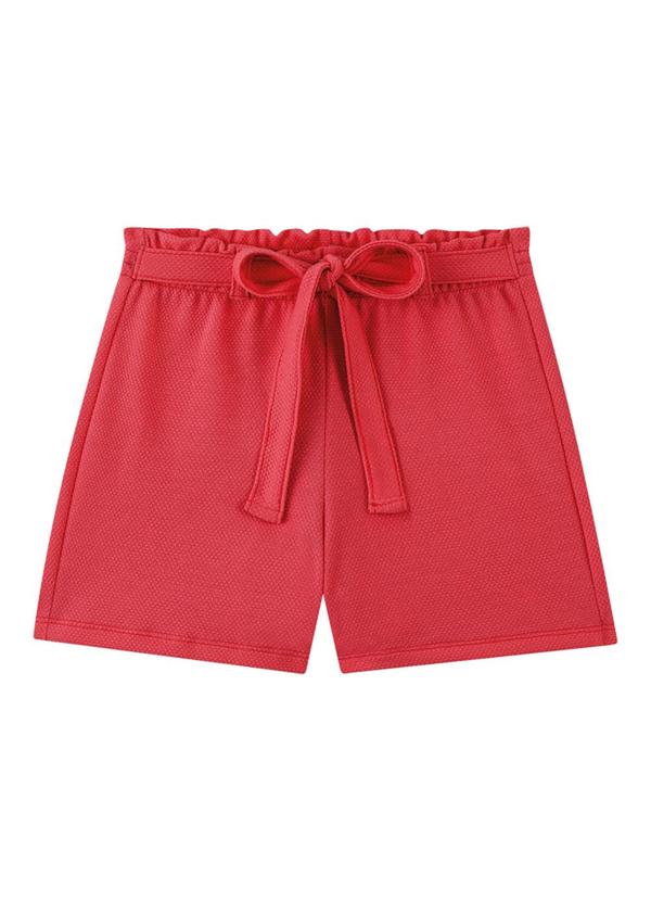 Marlan - Conjunto Blusa e Shorts Bee Honey Vermelho 4