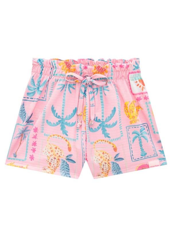 Marlan - Conjunto Blusa e Shorts Canelado Encanto Rosa 3