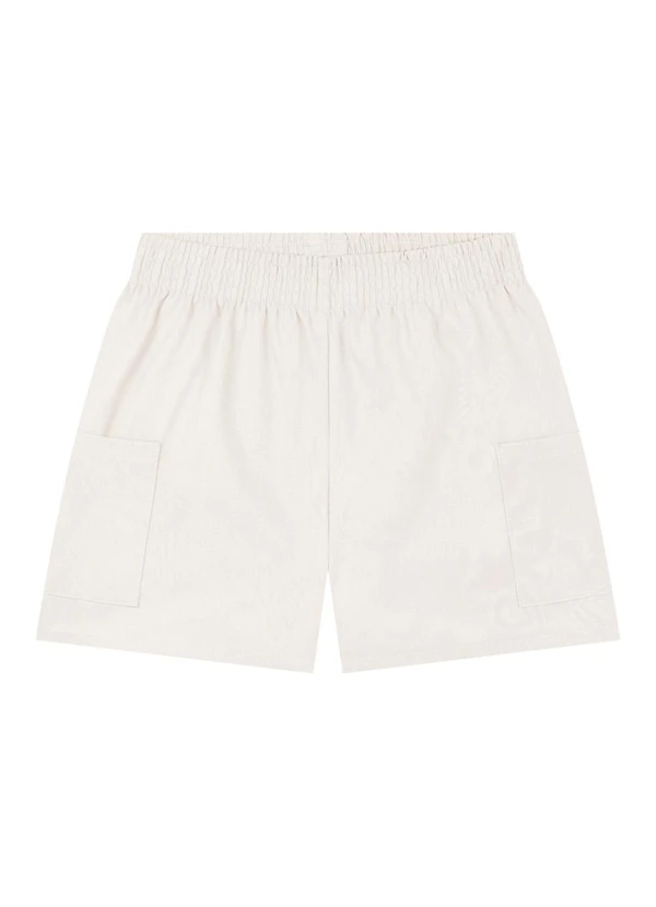 Milli e Nina - Conjunto Blusa e Shorts com Elastano Vermelho 3