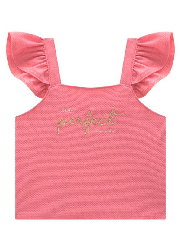 Marlan - Conjunto Blusa e Shorts Cotton Bee Honey Rosa