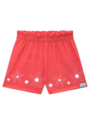 Marlan - Conjunto Blusa e Shorts em Cotton Bee Honey Bege - MARLAN