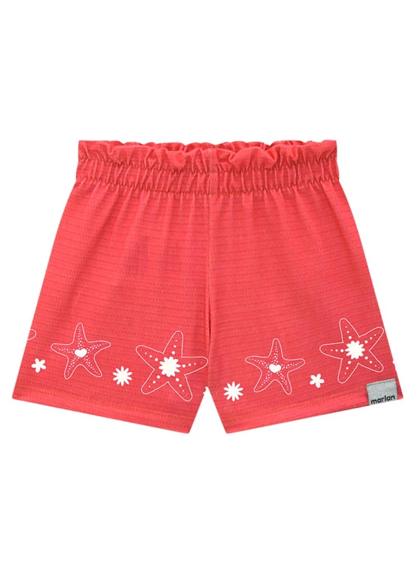 Marlan - Conjunto Blusa e Shorts em Cotton Bee Honey Bege 2