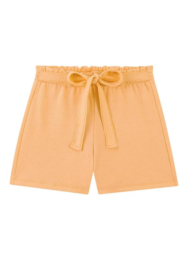 Marlan - Conjunto Blusa e Shorts em Cotton Bee Honey Bege 3