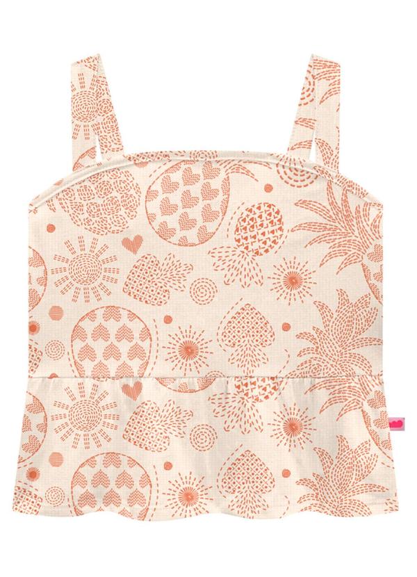 Marlan - Conjunto Blusa e Shorts em Fleece Jeans Bege 2