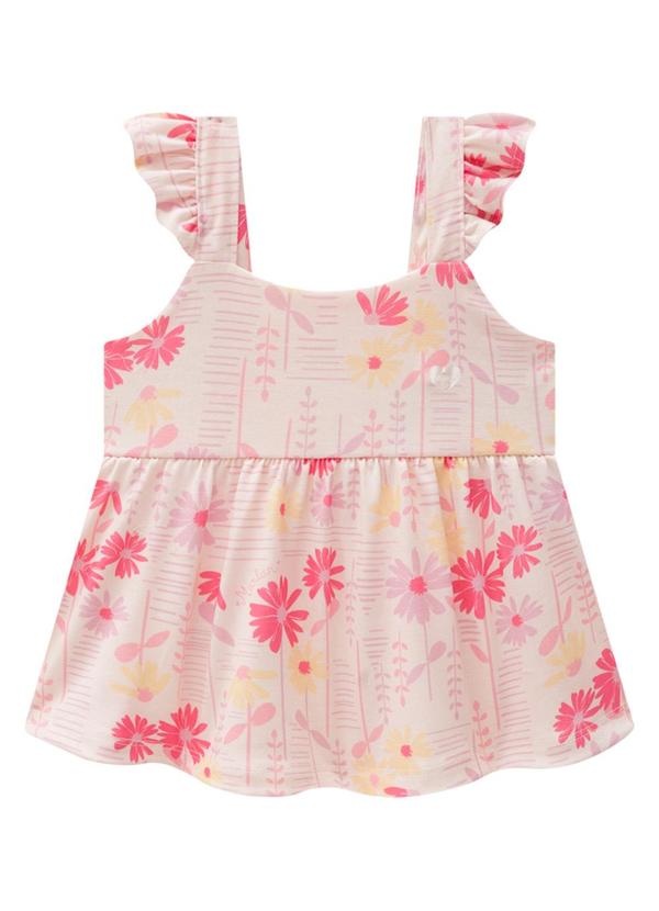 Marlan - Conjunto Blusa e Shorts em Fleece Jeans Rosa