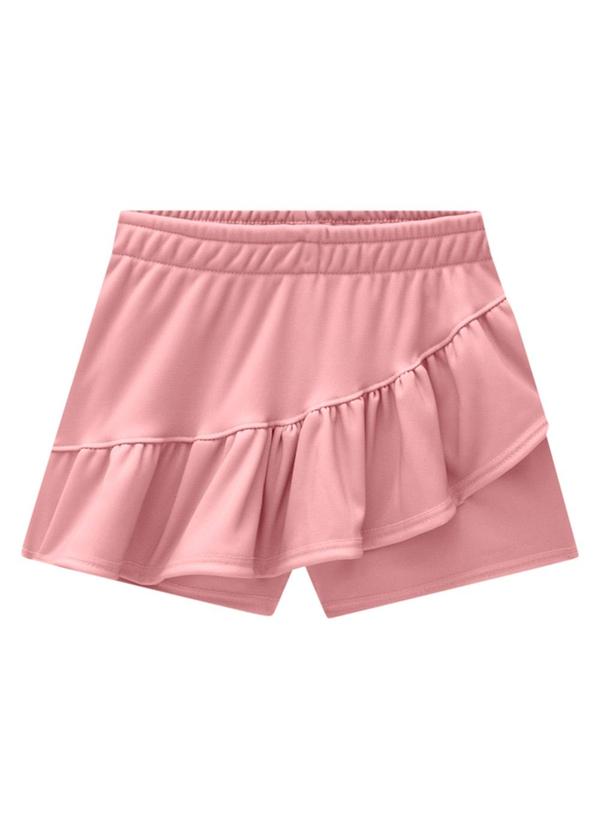 Marlan - Conjunto Blusa e Shorts em Malha Newtech Azul 2