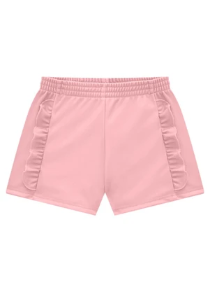 Marlan - Conjunto Blusa e Shorts em Malha Newtech Rosa - MARLAN