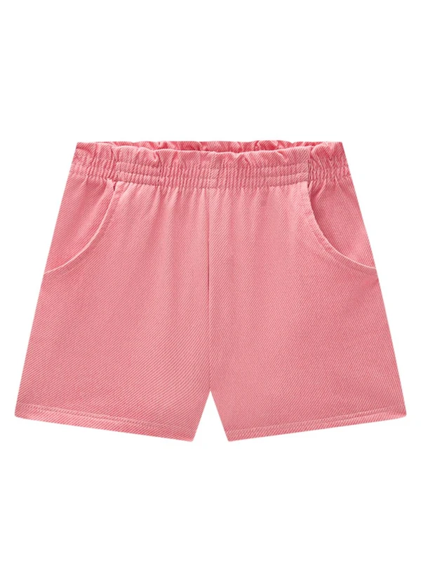 Marlan - Conjunto Blusa e Shorts em Molecotton Jeans Bege 2