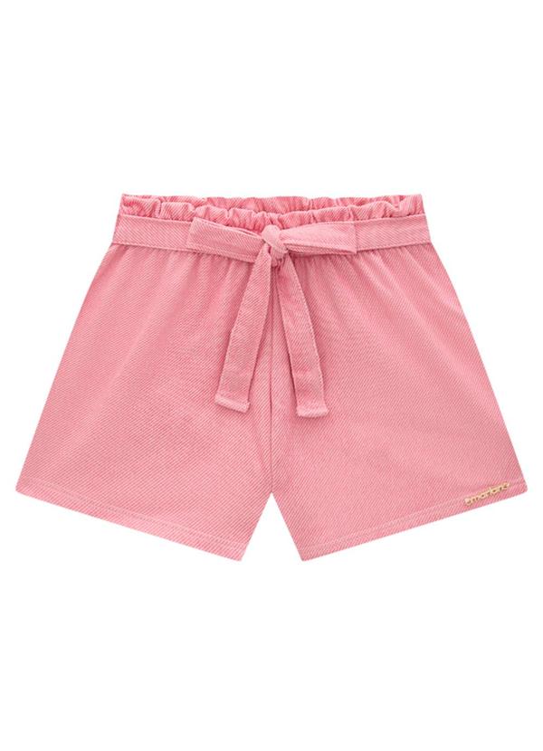 Marlan - Conjunto Blusa e Shorts em Molecotton Jeans Bege 3